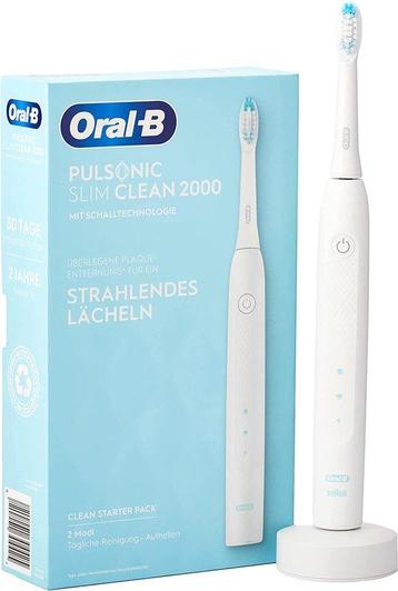 Oral-B Pulsonic Slim Clean 2000 Wit - Volwassene Sonische beschikbaar voor biedingen