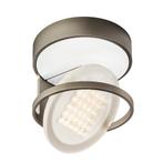 Nimbus Rim R Plafondlamp LED, titaan - 15 cm (Plafondlampen), Nieuw, Verzenden