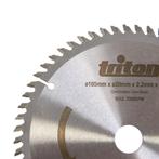 Triton Invalcirkelzaagblad - Ø 165 mm - 60 tands - TCT -..., Ophalen of Verzenden, Nieuw