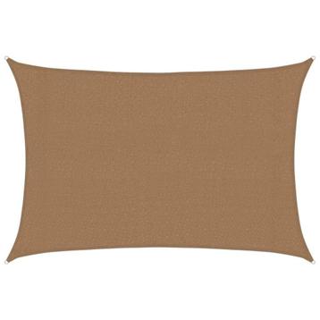 Zonnezeil 3x4m Taupe | Retourdeal | 41% Korting! beschikbaar voor biedingen