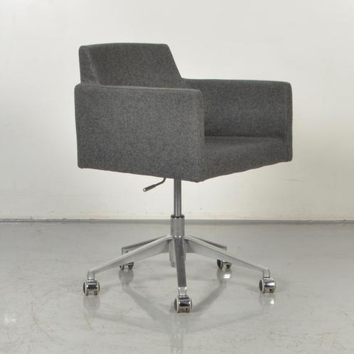 Verrijdbare vergaderstoel Frontseat - Grijs, Huis en Inrichting, Bureaustoelen, Ophalen of Verzenden