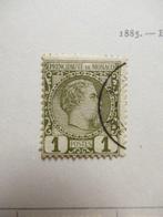 Monaco 1885/1901 - Waarde boven de 1200€, prachtige, Gestempeld
