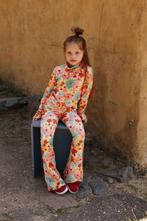 Flared Broek – Artsy Flowers  Ammehoela Maat 110 110, Meisje, Nieuw, Ophalen of Verzenden