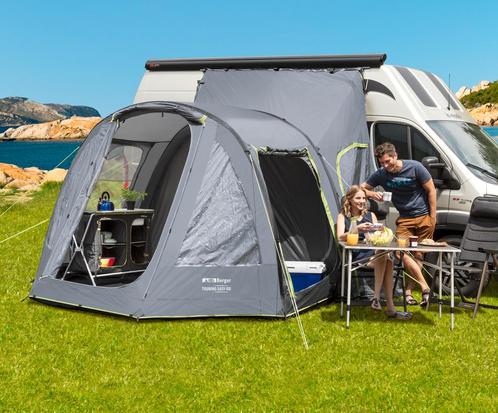 NU: BLACK CAMPING WEKEN |  Berger Touring Easy Air XL, Caravans en Kamperen, Voortenten en Luifels, Nieuw, Verzenden