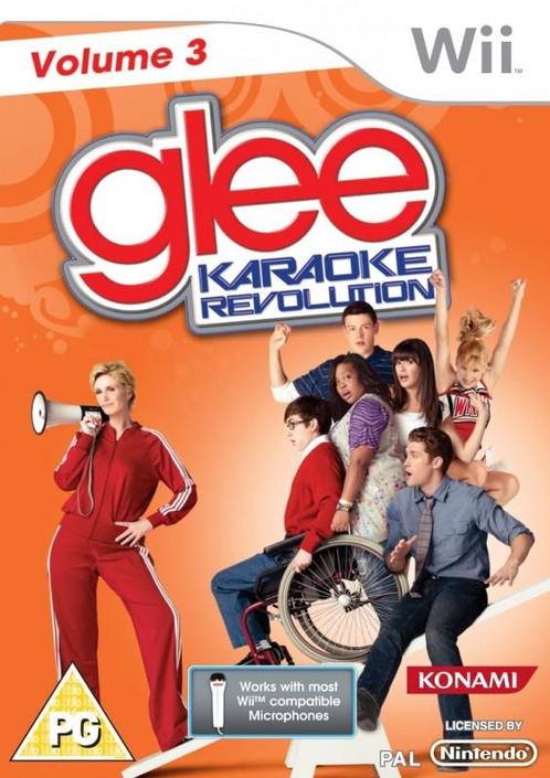 Karaoke Revolution Glee Vol. 3 (Nintendo Wii), Spelcomputers en Games, Games | Nintendo Wii, Gebruikt, Verzenden