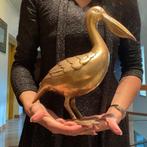 sculptuur, Monumental Brass Pelican (29 cm) - Vintage, Antiek en Kunst