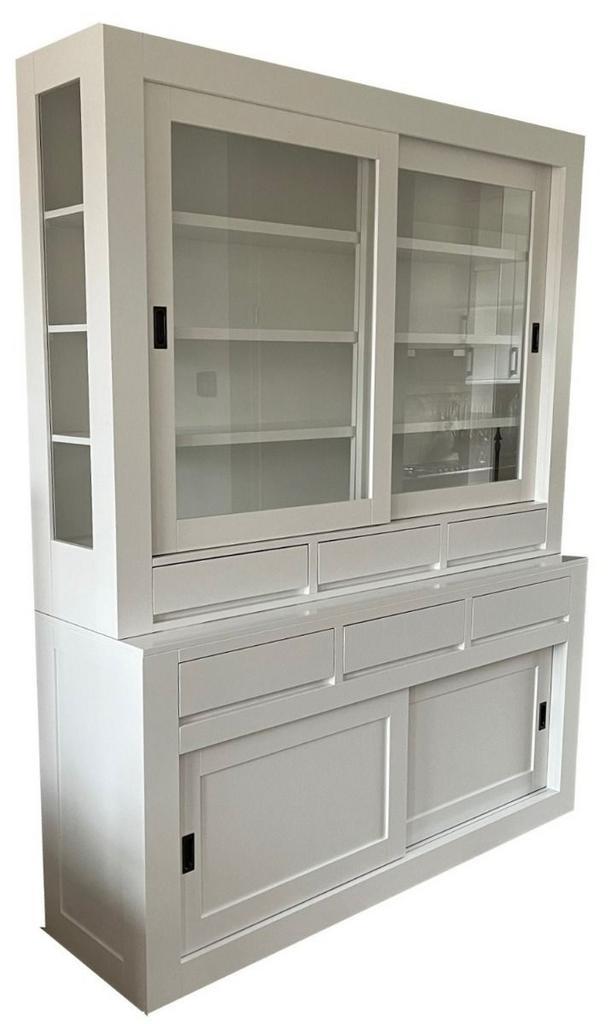 Buffetkast wit Otterlo 180cm, Huis en Inrichting, Kasten | Buffetkasten, Ophalen of Verzenden