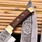 Keukenmes - Chefs knife - HOUT en D2-staal - Noord Amerika