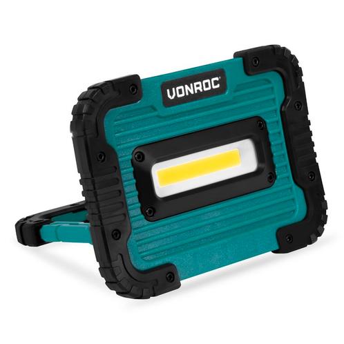 Accu werklamp 4V – 10W -  1000 Lumen | Incl. USB oplaadkabel, Doe-het-zelf en Verbouw, Bouwverlichting, Nieuw, Verzenden