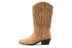 Manfield Cowboy laarzen in maat 40 Beige | 10% extra korting, Kleding | Dames, Schoenen, Verzenden, Beige, Zo goed als nieuw, Manfield