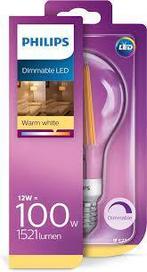 Philips LED-lamp 12 W E27 A++ DIMBAAR, Huis en Inrichting, Lampen | Losse lampen, Nieuw, E27 (groot), Philips LED-lamp 12 W E27 A++