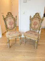 Een paar Louis XVI stijl Napoleon III stoelen - Stoel (2) -, Antiek en Kunst
