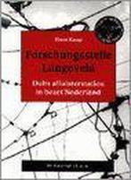 FORSCHUNGSSTELLE LANGEVELD 9789067074674 H. Knap, Boeken, Verzenden, Zo goed als nieuw, H. Knap