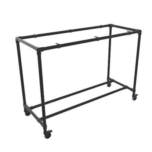 Steigerbuis Bartafel Livorno Duo | Aluminium Zwart 33.7 mm |, Huis en Inrichting, Tafels | Statafels, Ophalen of Verzenden