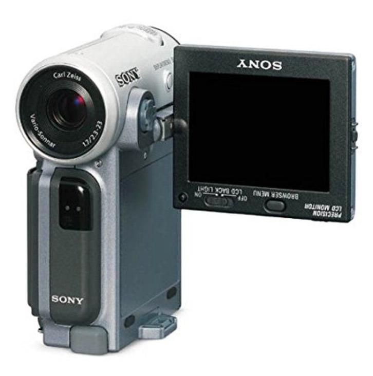Sony DCR-IP7E MicroMV Digitale Videocamera - Zilver, Audio, Tv en Foto, Videocamera's Digitaal, Zo goed als nieuw, Verzenden