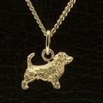 Gouden Glen of Imaal Terrier met staart ketting hanger - ..., Verzenden, Nieuw