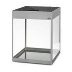 Osaka Glossy ST Grey 50cm Cube inclusief Day en Night LED ve, Dieren en Toebehoren, Vissen | Aquaria en Toebehoren, Ophalen of Verzenden