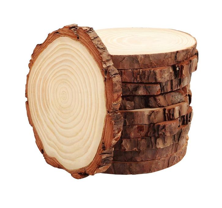 Houten boomschijf met schors (14-16 cm diameter, 1,5 cm dik, Doe-het-zelf en Verbouw, Gereedschap | Handgereedschap, Nieuw, Ophalen of Verzenden