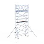 Rolsteiger Original 75x250 7,2m werkhoogte vrijstaand, Doe-het-zelf en Verbouw, Steigers, Verzenden, Nieuw, Rolsteiger of Kamersteiger