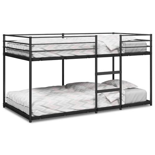 Stapelbed - Zwart Stalen Frame - OP = OP! - Gastenverblijf, Kinderen en Baby's, Kinderkamer | Stapelbedden en Hoogslapers, Nieuw