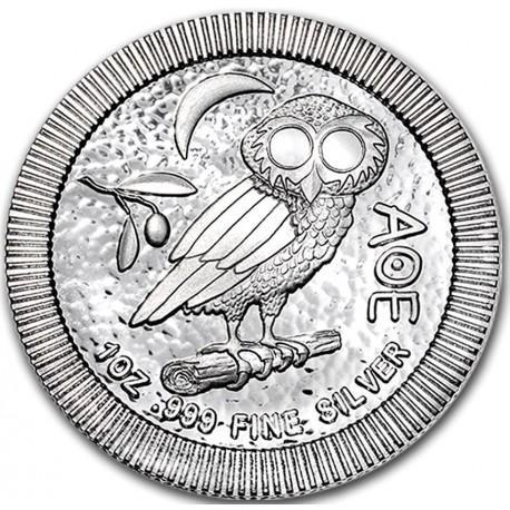 Niue Athenian Owl 1 oz 2019, Postzegels en Munten, Munten en Bankbiljetten | Verzamelingen, Munten, Verzenden