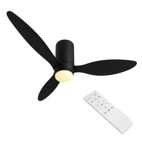 LED Plafondventilator | Zwart | 18W | 1440 lumen, Witgoed en Apparatuur, Ventilatoren, Plafondventilator, Nieuw, Ophalen of Verzenden