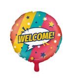Helium Ballon Welcome Leeg 30cm, Hobby en Vrije tijd, Feestartikelen, Verzenden, Nieuw