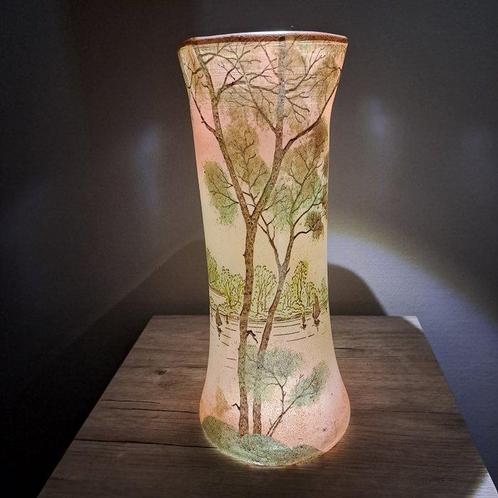 Legras & Cie. - Balustervaas - Glas, Antiek en Kunst, Antiek | Glas en Kristal