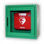 Philips HeartStart HS-1 AED + kast - Nederlands, Diversen, Verpleegmiddelen, Nieuw, Ophalen