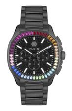 Philipp Plein Spectre Chrono PWSAA0723 horloge 44 mm, Overige merken, Staal, Verzenden, Polshorloge