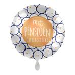Helium Ballon Met Pensioen Gefeliciteerd!, Verzenden, Nieuw