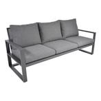 Loungebank Pina Colada nuance 209x80 cm - grijs, Ophalen of Verzenden, Nieuw, Grijs