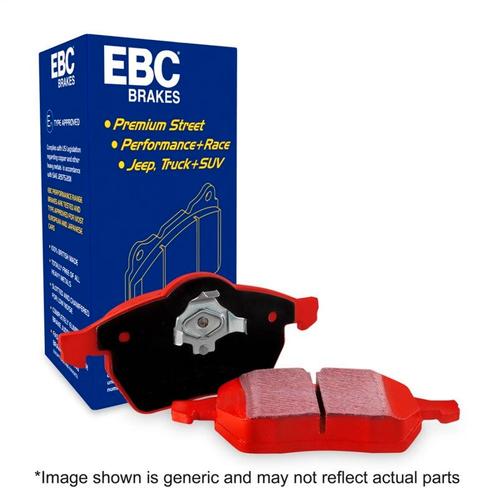 EBC 20-24 Audi S6 2.9TT (w/Cast Iron Rotors) Redstuff Rear, Auto-onderdelen, Remmen en Aandrijving, Ophalen of Verzenden