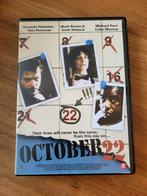 DVD - October 22, Cd's en Dvd's, Dvd's | Actie, Vanaf 12 jaar, Verzenden, Gebruikt, Actiethriller