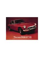 1973 MG MGB GT V8 LEAFLET ENGELS, Boeken, Auto's | Folders en Tijdschriften, Nieuw, Author
