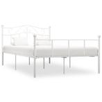 Bedframe Metaal Wit 160x200 - Retourdeal - 35% Korting!, Wit, Ophalen of Verzenden, 200 cm, Metaal