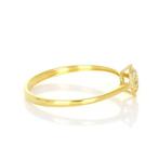 Zonder Minimumprijs - Ring - 18 karaat Geel goud - 0.20ct., Nieuw