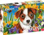 Puppy Garden Puzzel (1000 stukjes) | Enjoy Puzzle - Puzzels, Verzenden, Nieuw
