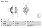 Dynamo / Alternator CITROËN DS5 (1.6 THP 155,1.6 THP 165), Auto-onderdelen, Ophalen of Verzenden, Nieuw