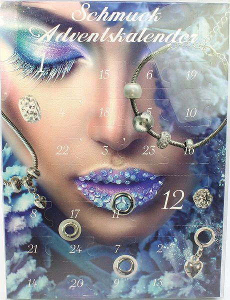 Azoza 24-delige Dames Kerst Adventskalender Sieraden Bedels, Sieraden, Tassen en Uiterlijk, Bedels, Nieuw, Verzenden