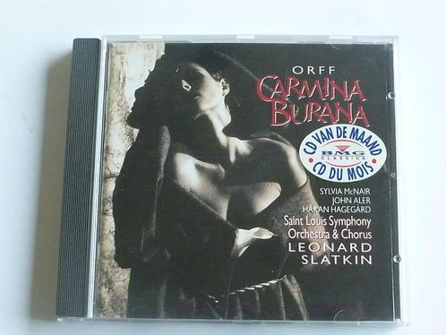 Orff - Carmina Burana / Slatkin, Cd's en Dvd's, Cd's | Klassiek, Verzenden