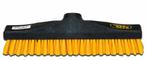 SafeBrush Luiwagen / Schrobbezem Polyester Geel 30cm, Verzenden