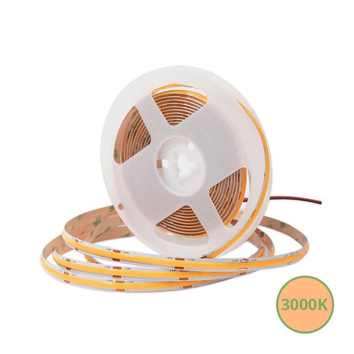 COB LED Strip | Vrij Knipbaar |  24V | 5 meter | 8mm | IP20, Huis en Inrichting, Lampen | Overige, Nieuw, Ophalen of Verzenden