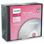 Philips | DVD-R | 4.7 GB | 10 stuks, Computers en Software, Beschrijfbare discs, Verzenden, Nieuw