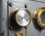 Termohigrómetro de Barco - Observer - Thermometer - Messing