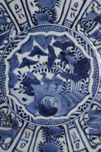Edo Period (1603-1868), Wanli Kraak style - Four Geese in a, Antiek en Kunst