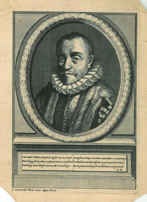 Portrait of William I, Prince of Orange, Antiek en Kunst, Kunst | Etsen en Gravures