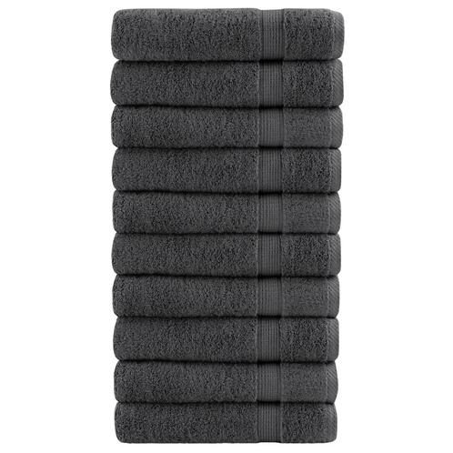 vidaXL Badhanddoeken SOLUND 10 st 600 g/m² 70x140 cm, Huis en Inrichting, Badkamer | Badtextiel en Accessoires, Nieuw, Verzenden