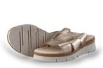 Gabor Slippers in maat 38,5 Goud | 10% extra korting, Kleding | Dames, Schoenen, Slippers, Overige kleuren, Verzenden, Gabor