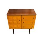 Ladekast - Hout, Messing, fineer-